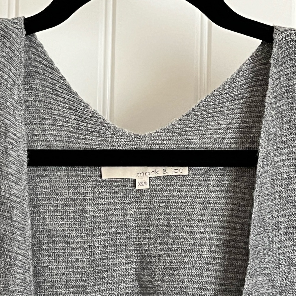 Monk & Lou Rib Azalia Cardigan - Picture 2 of 2